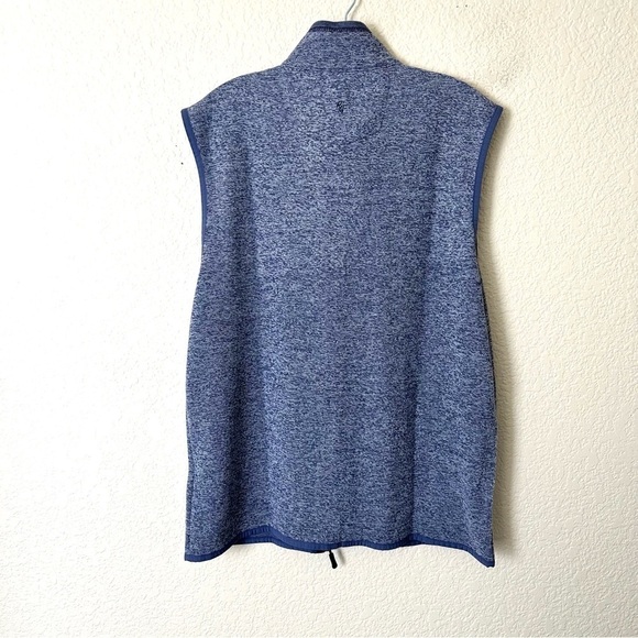 Robert Graham Klose Vest Medium Navy Full Zip Soft Sweater Mens Brand New - Picture 6 of 11